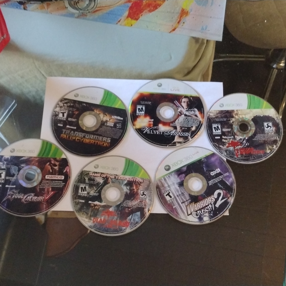 Xbox 360 games lot